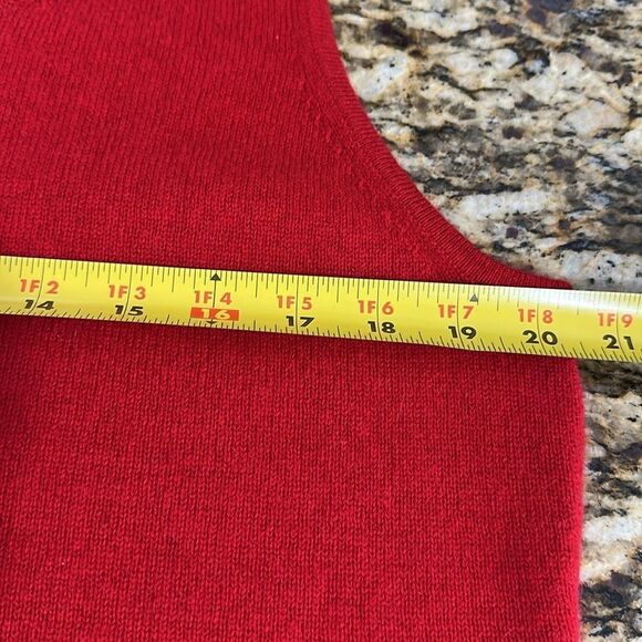 Neiman Marcus Women's Cashmere Scoop-Neck Sweater Tank Size 3X - Picture 7 of 9